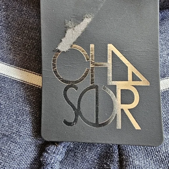 Chaser Cozy Knit Drawstring Cuffed Striped Lounge Joggers Size S - Picture 8 of 16